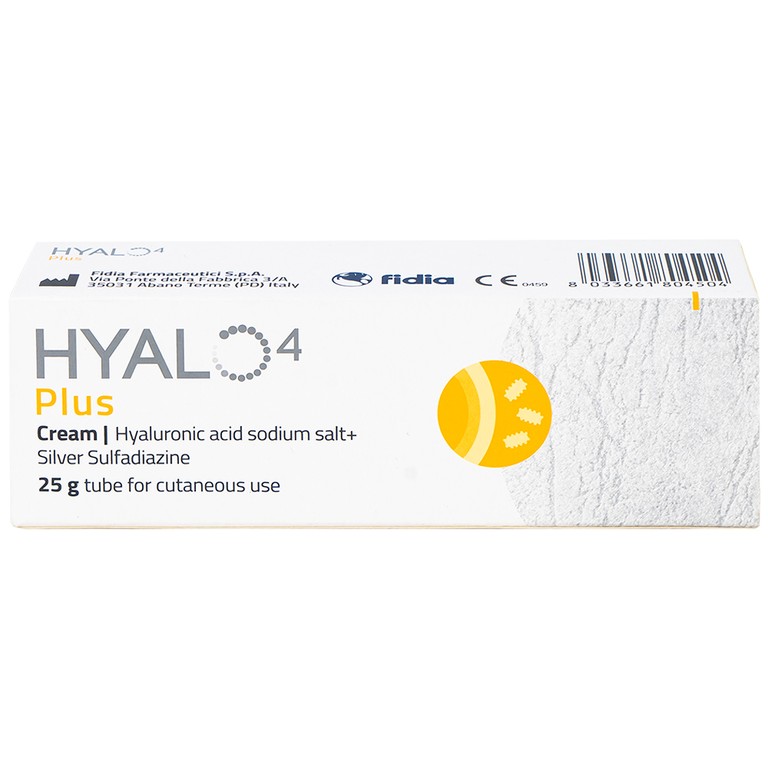 Kem che phủ vết thương Hyalo4 Plus cream hỗ trợ điều trị các tổn thương da (25g)