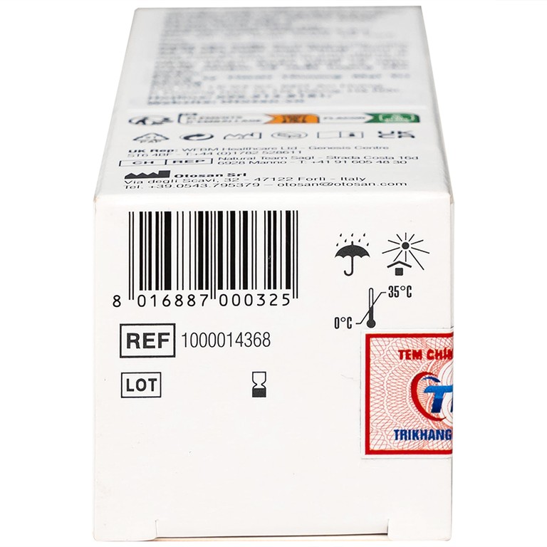 Xịt mũi Otosan Nasal Spray Baby 20ml hỗ trợ viêm mũi do virus, vi khuẩn, dị ứng