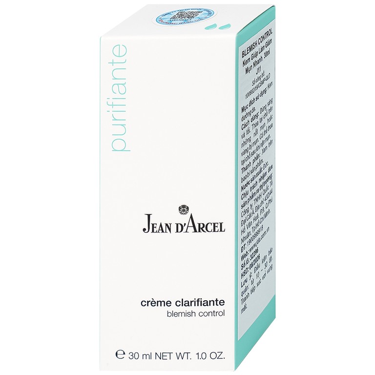 Kem bôi Blemish Control Jean d'Arcel làm giảm mụn (30ml)