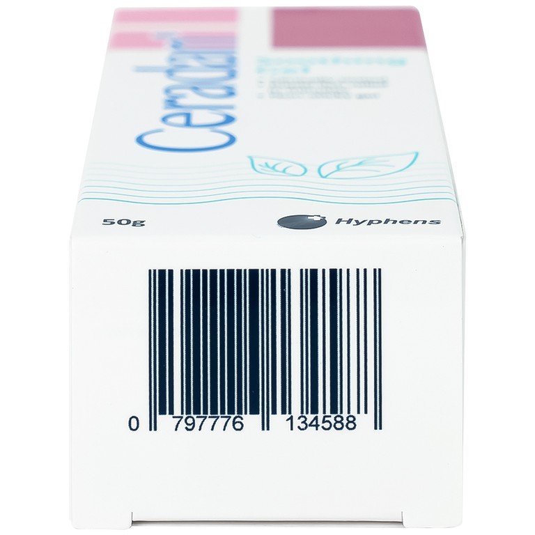 Gel bôi Ceradan Soothing Gel Hyphens dưỡng ẩm, làm dịu da nhạy cảm, hỗ trợ phục hồi bảo vệ da (50g)