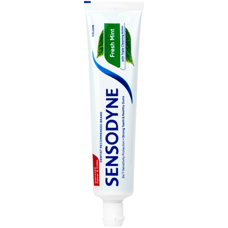 Kem đánh răng Sensodyne Fresh Mint bạc hà the mát, bảo vệ răng ê buốt mỗi ngày (100g)