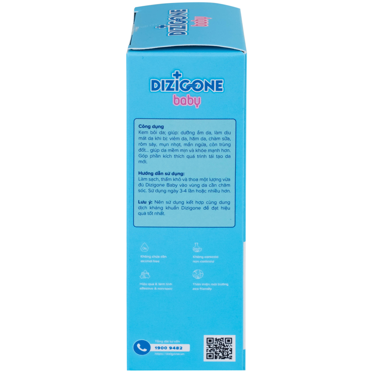 Kem bôi cho bé Dizigone Baby chống hăm tã, làm dịu mẫn ngứa (30g)