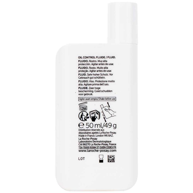 Kem chống nắng La Roche-Posay Anthelios UVMune 400 Oil Control Fluid SPF50+ PA++++ dành cho da dầu mụn (50ml)