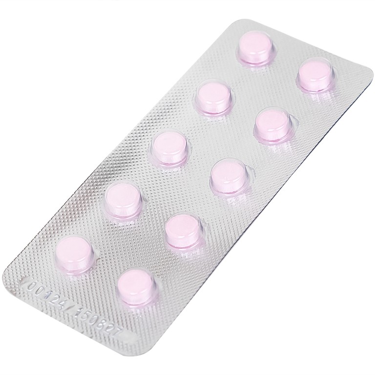 Thuốc Salbutamol 2mg Dopharma giúp giảm co thắt phế quản trong hen, viêm phế quản mãn tính (10 vỉ x 10 viên)