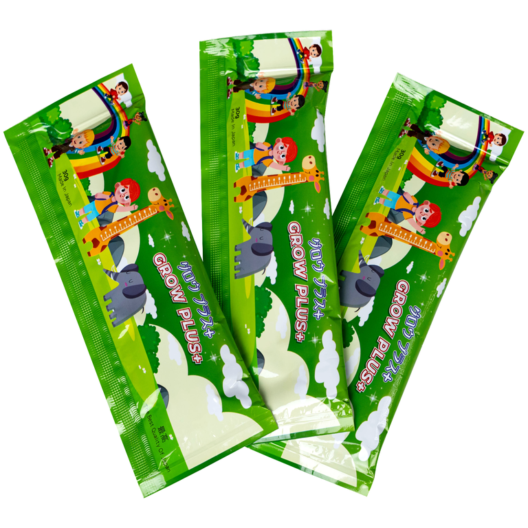 Dung dịch Grow Plus+ Makishokuhin hỗ trợ giúp trẻ phát triển thể lực và tăng cường sức đề kháng (30 gói)
