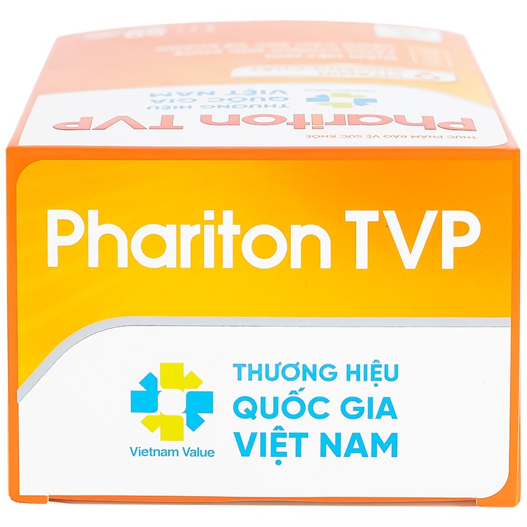 Viên uống Phariton TVPharma hỗ trỡ tăng cường sức khỏe, nâng cao sức đề kháng (12 vỉ x 5 viên)