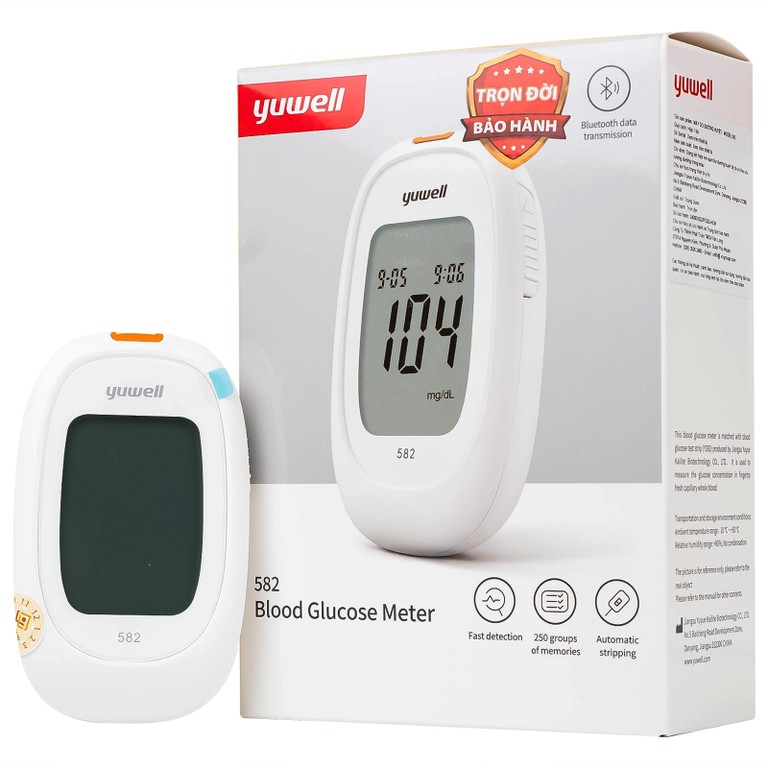 Combo đo đường huyết Yuwell theo dõi sức khỏe tại nhà