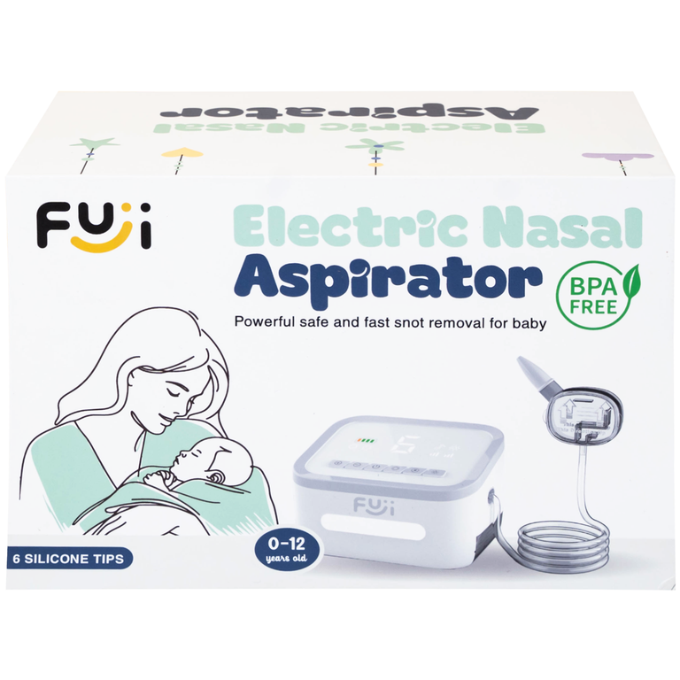 Máy hút mũi cho bé FUJI T50 hỗ trợ vệ sinh mũi an toàn và hiệu quả cho bé từ 0 đến trên 3 tuổi