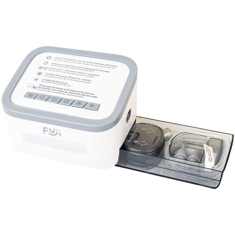 Máy hút mũi cho bé FUJI T50 hỗ trợ vệ sinh mũi an toàn và hiệu quả cho bé từ 0 đến trên 3 tuổi