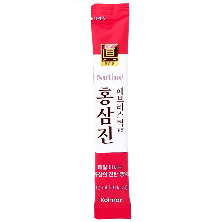 Nước Hồng Sâm Cô Đặc Hongsamjin Everystick EX (30 gói x 10ml)
