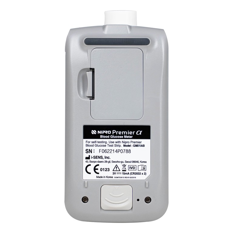 Máy đo đường huyết Nipro Premier Alpha giúp đo đường huyết một cách an toàn, nhanh chóng, chính xác