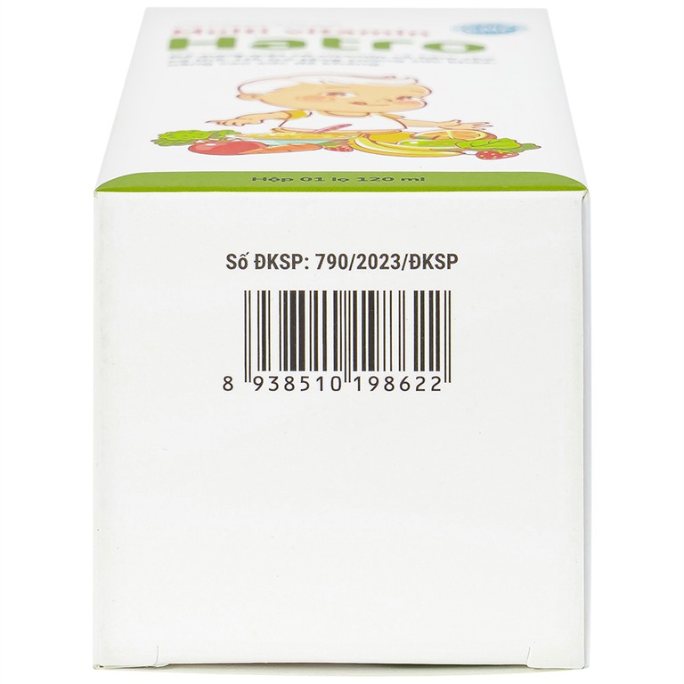 Siro Multi Vitamin Hatro hỗ trợ tăng cường sức khỏe, nâng cao sức đề kháng (120ml) 
