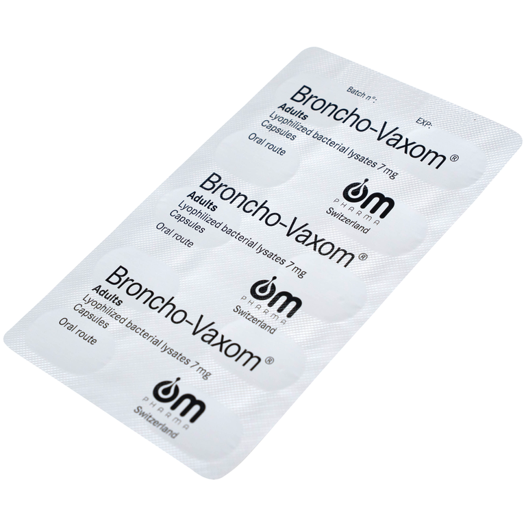 Thuốc Broncho-Vaxom điều trị nhiễm khuẩn đường hô hấp, tăng cường miễn dịch (10 viên)