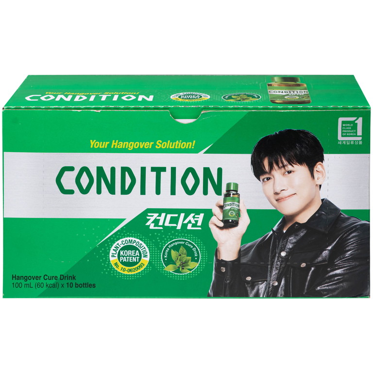 Thực phẩm bảo vệ sức khỏe Condition hỗ trợ giải độc gan, giải rượu (100ml)