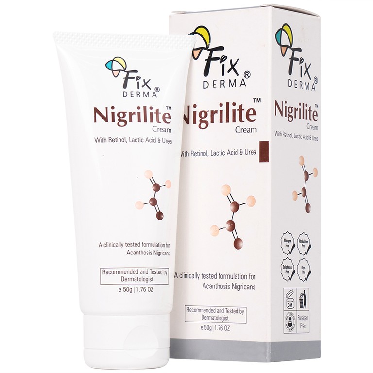 Kem bôi Fixderma Nigrilite làm mờ vết thâm cơ thể (50g)