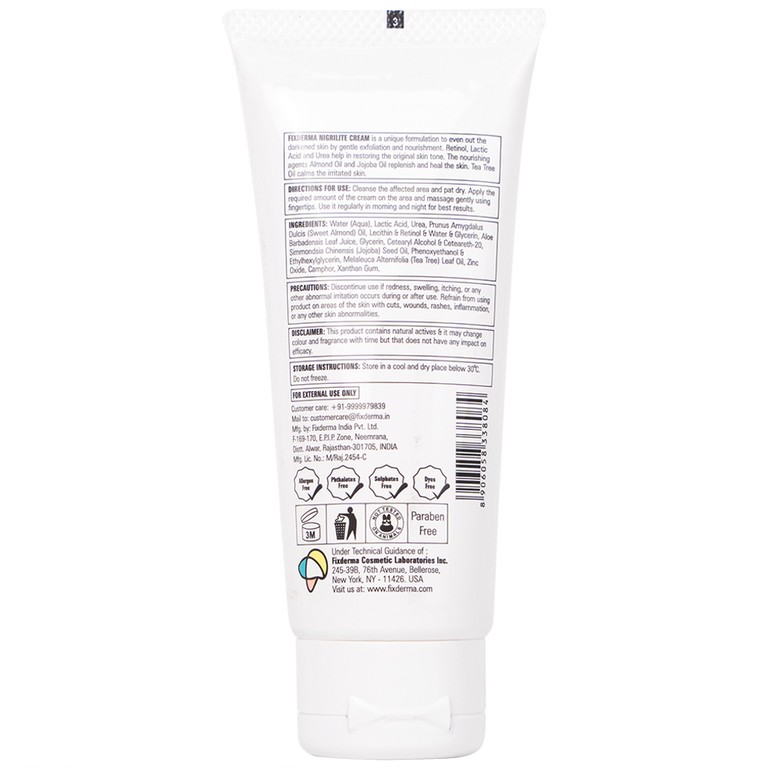 Kem bôi Fixderma Nigrilite làm mờ vết thâm cơ thể (50g)