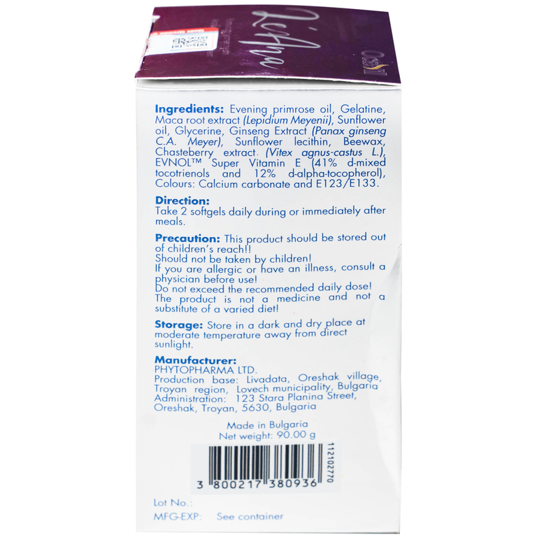 Viên uống LéAna Ocavill hỗ trợ cân bằng nội tiết tố (60 viên)