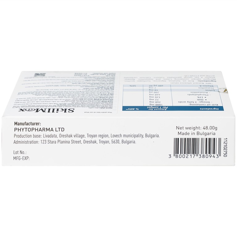 Viên uống SkillMax Ocavill hỗ trợ tăng cường thị lực, cải thiện các triệu chứng khô mắt, mỏi mắt (2 vỉ x 15 viên)