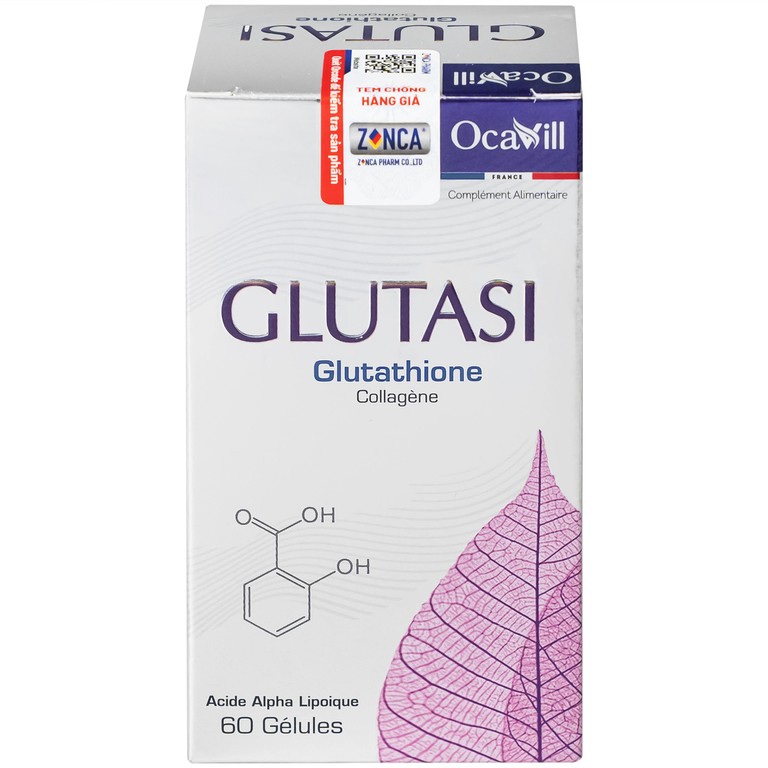 Thực phẩm bảo vệ sức khoẻ Glutasi giúp làm đẹp da, chống lão hóa (60 viên)