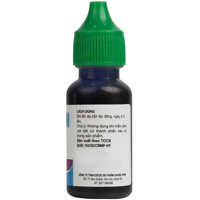 Dung dịch Castelani Quabluepharma phòng ngừa mụn mủ, lở loét, nấm da (17ml)