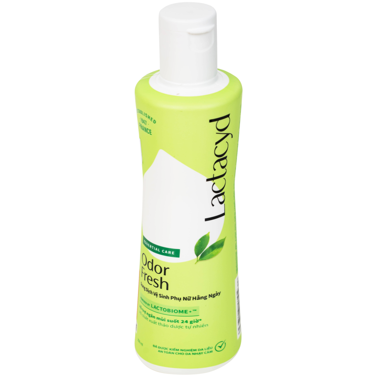 Dung dịch vệ sinh phụ nữ Lactacyd Odor Fresh ngăn mùi suốt 24h (250ml)