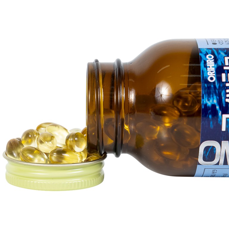Viên uống Orihiro Fish Oil hỗ trợ tốt cho não bộ và thị lực (180 viên)