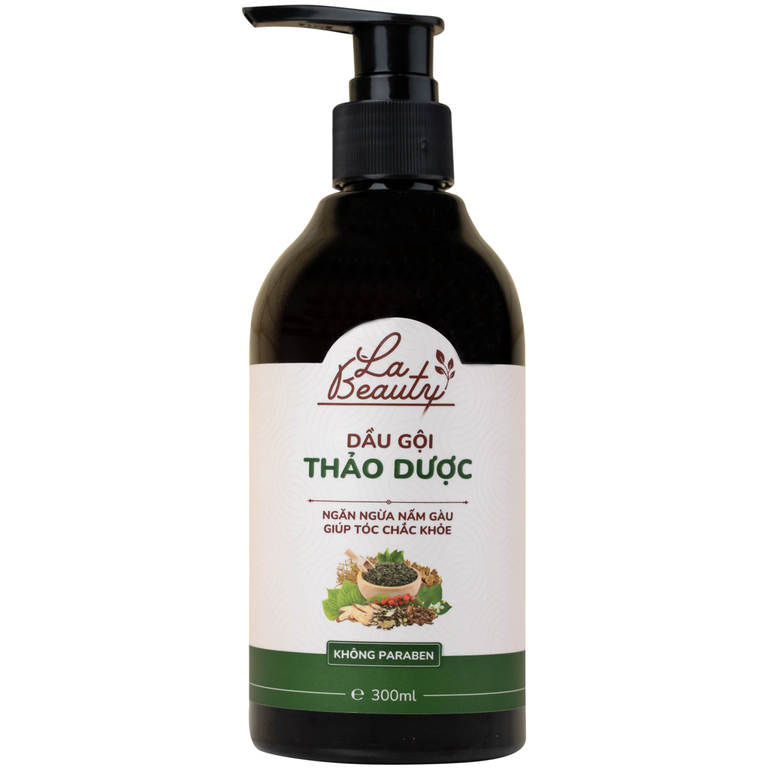 Dầu gội Thảo Dược La Beauty dưỡng tóc suôn mượt, phục hồi tóc chuyên sâu (300ml)