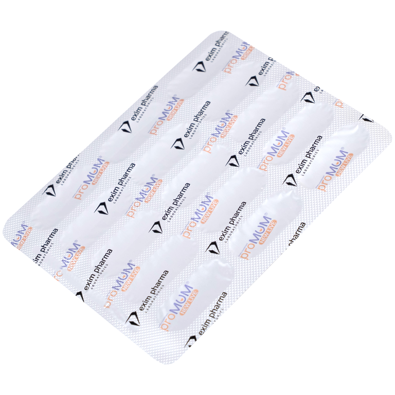 Viên uống proMUM New Live bổ sung các chất dinh dưỡng cho phụ nữ mang thai và cho con bú (2 vỉ x 15 viên)
