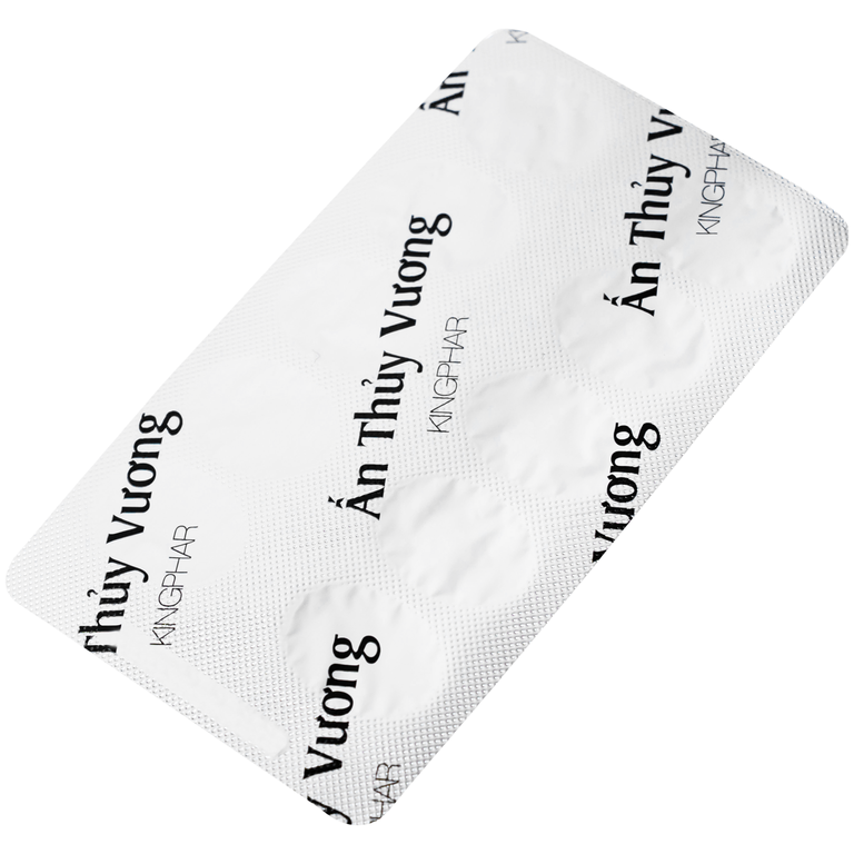 Viên uống Ấn Thủy Vương Kingphar bổ thận, giảm tiêu đêm, tiểu ngày nhiều lần (4 vỉ x 10 viên)
