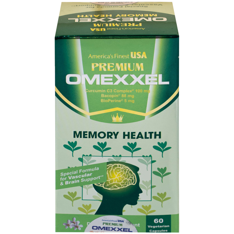 Viên uống Premium Omexxel Memory Health hỗ trợ tốt cho não bộ (60 viên)