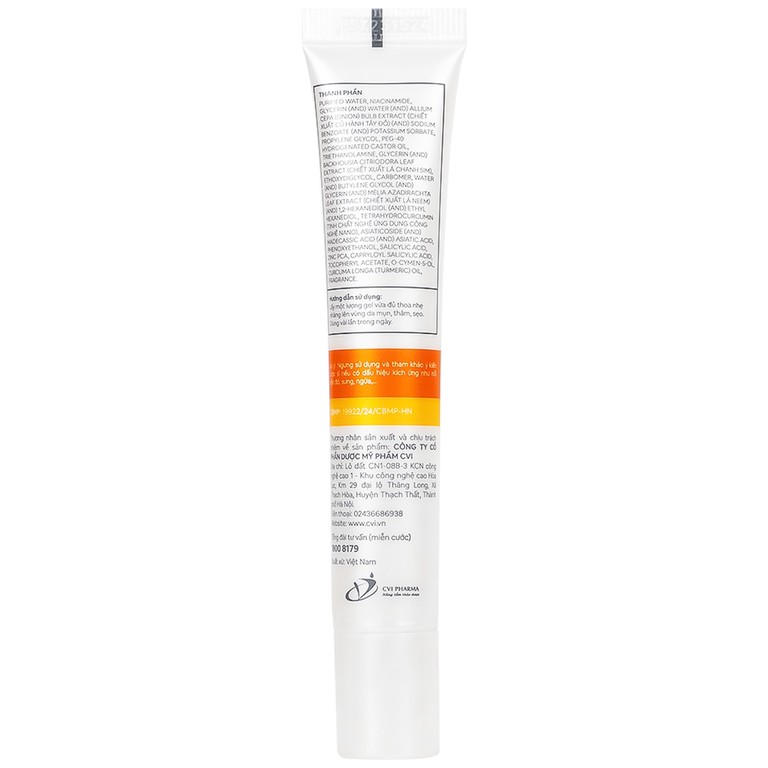 Gel bôi Decumar Advance THC giảm mụn, ngừa thâm (20g)