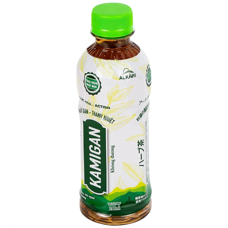 Trà Thảo Dược Kamigan Không Đường (290ml)