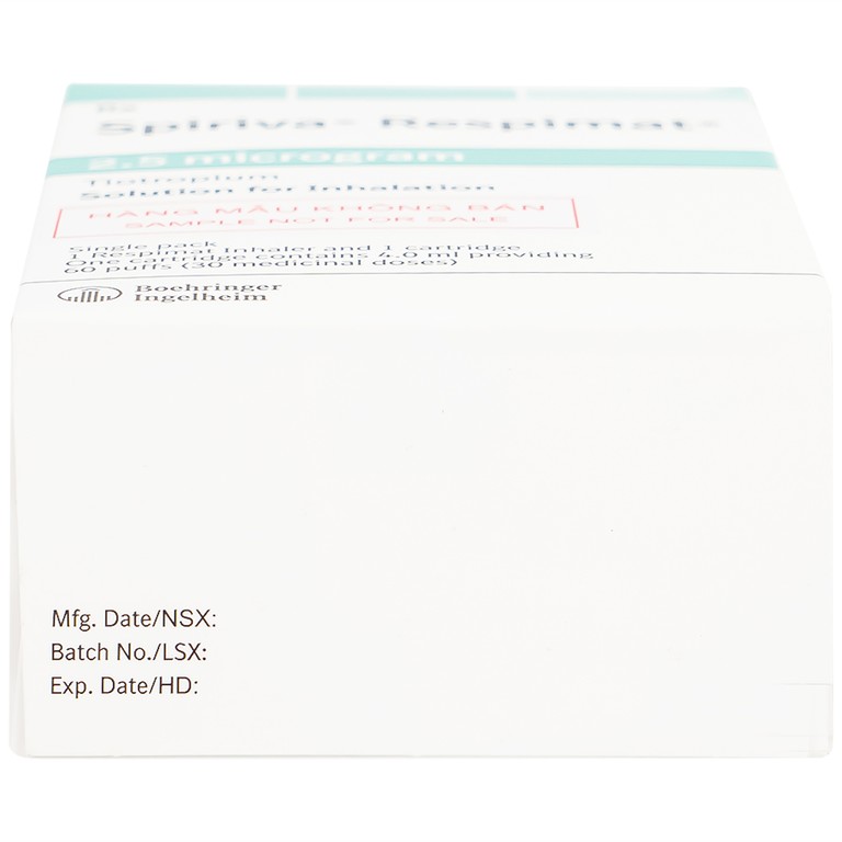 Bình xịt Spiriva Respimat Boehringer điều trị viêm phế quản mạn (30 liều)