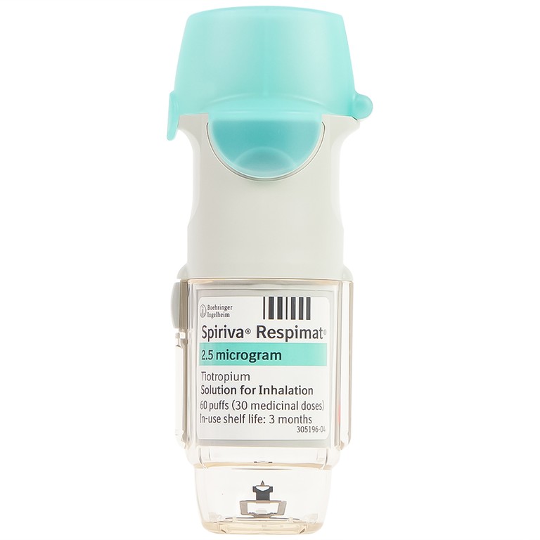 Bình xịt Spiriva Respimat Boehringer điều trị viêm phế quản mạn (30 liều)