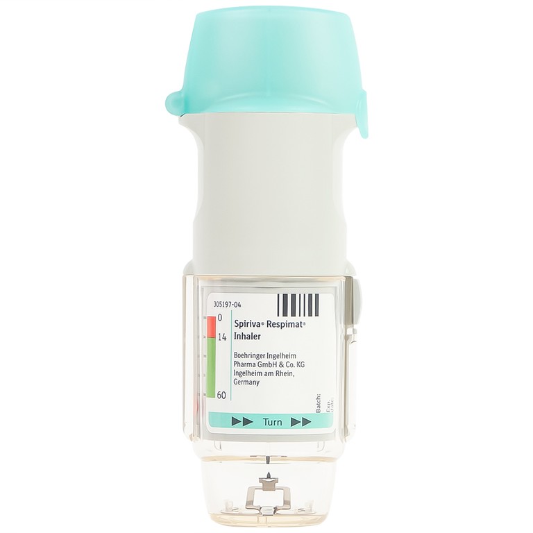 Bình xịt Spiriva Respimat Boehringer điều trị viêm phế quản mạn (30 liều)
