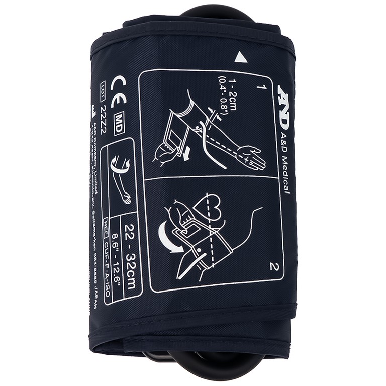 Máy đo huyết áp bắp tay tự động AND UA-611 Plus hỗ trợ đo huyết áp, cảnh báo đột quỵ