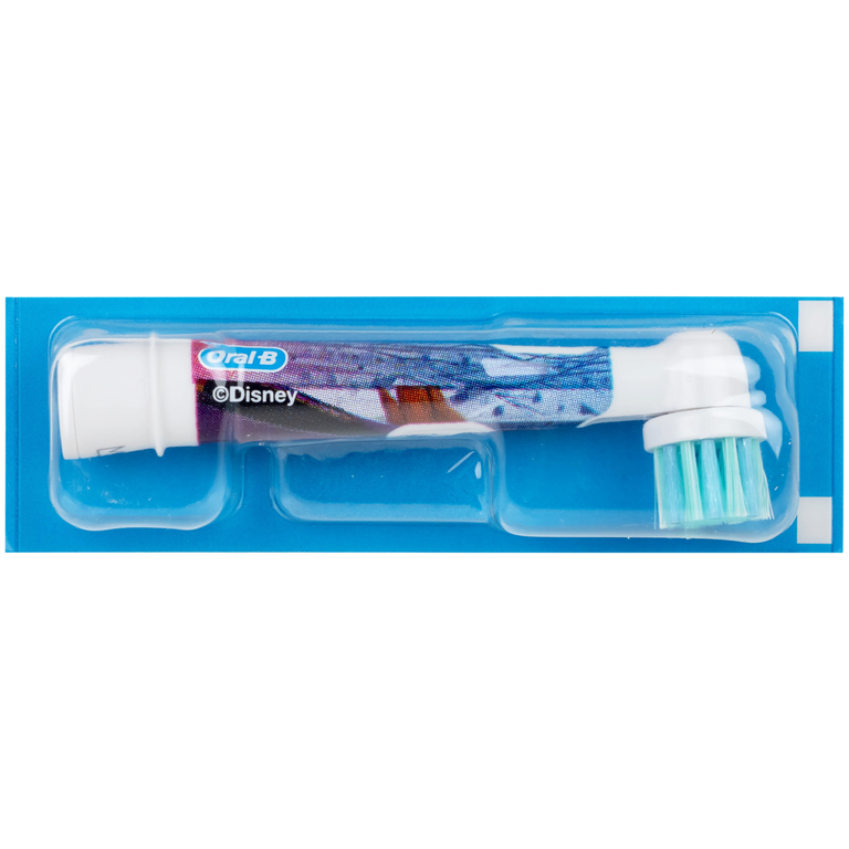 Bàn chải đánh răng trẻ em sạc điện Oral-B Vitality D12 Disney Frozen giúp làm sạch mảng bám trên răng một cách toàn diện