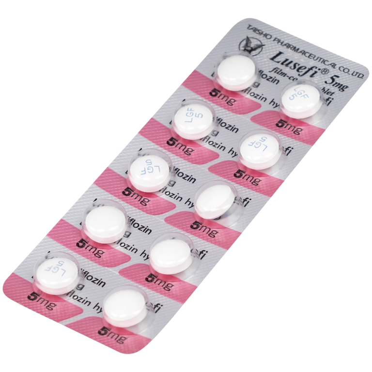 Thuốc Lusefi 5mg Taisho điều trị bệnh đái tháo đường tuýp 2, cải thiện việc kiểm soát đường huyết (10 vỉ x 10 viên)
