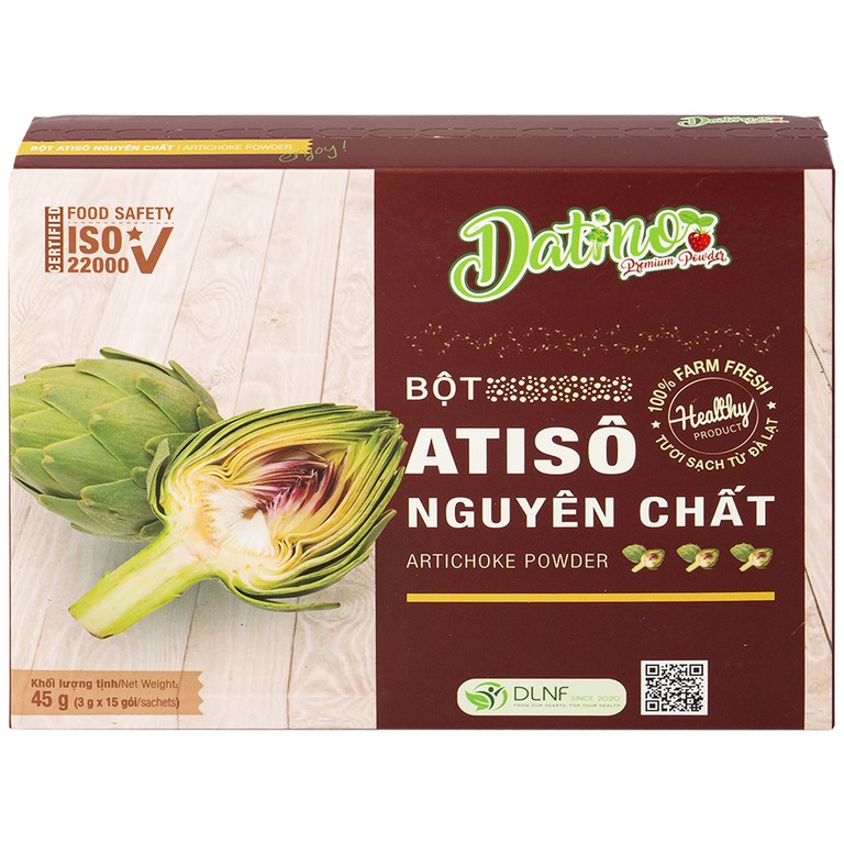 Bột Atisô nguyên chất Datino (3g x 15 gói)