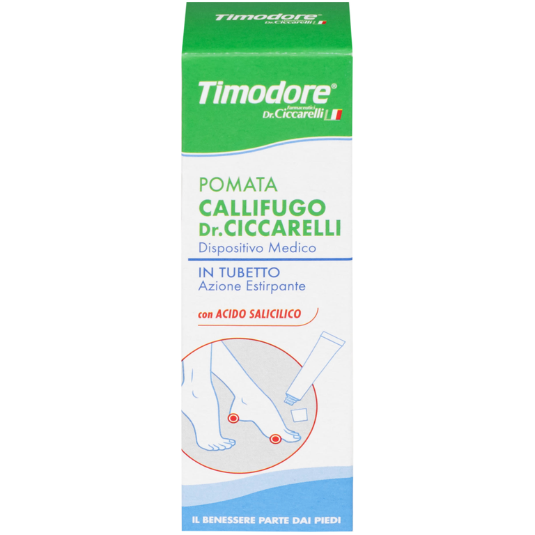 Thuốc mỡ Timodore Pomata Callifugo Ciccarell trị mụn cóc, vết chai (5ml)