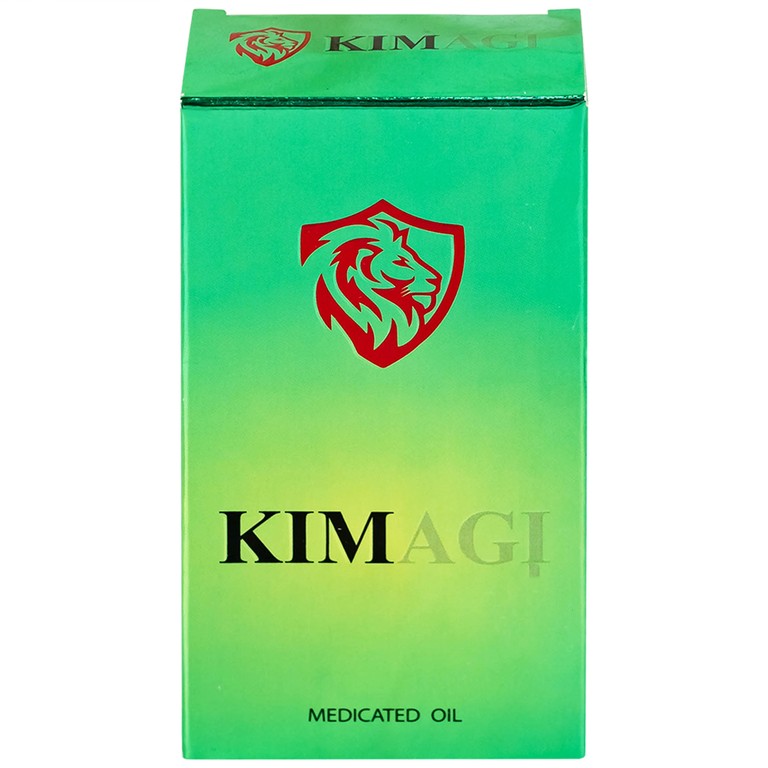 Dầu gió lăn Kimagi New Agimexpharm giúp giảm đau, giữ ấm (9ml)