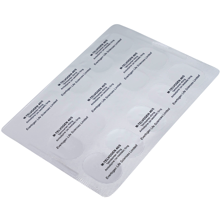 Thuốc M-Telvogen 40/5mg Evertogen điều trị tăng huyết áp (2 vỉ x 14 viên)