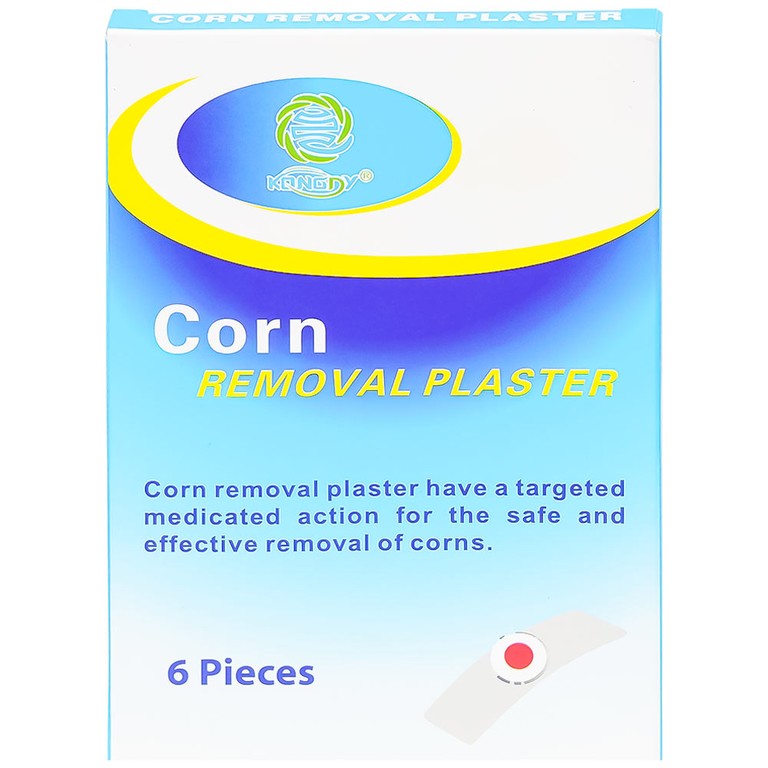 Miếng dán Fobelife Kangdi loại mụn cóc trên da hiệu quả, không gây đau rát, chảy máu (6 miếng)