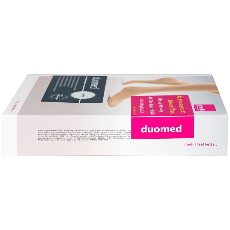 Vớ đùi y khoa Medi Duomed size M hỗ trợ điều trị giãn tĩnh mạch, phù chân, đau nhức chân (1 đôi)