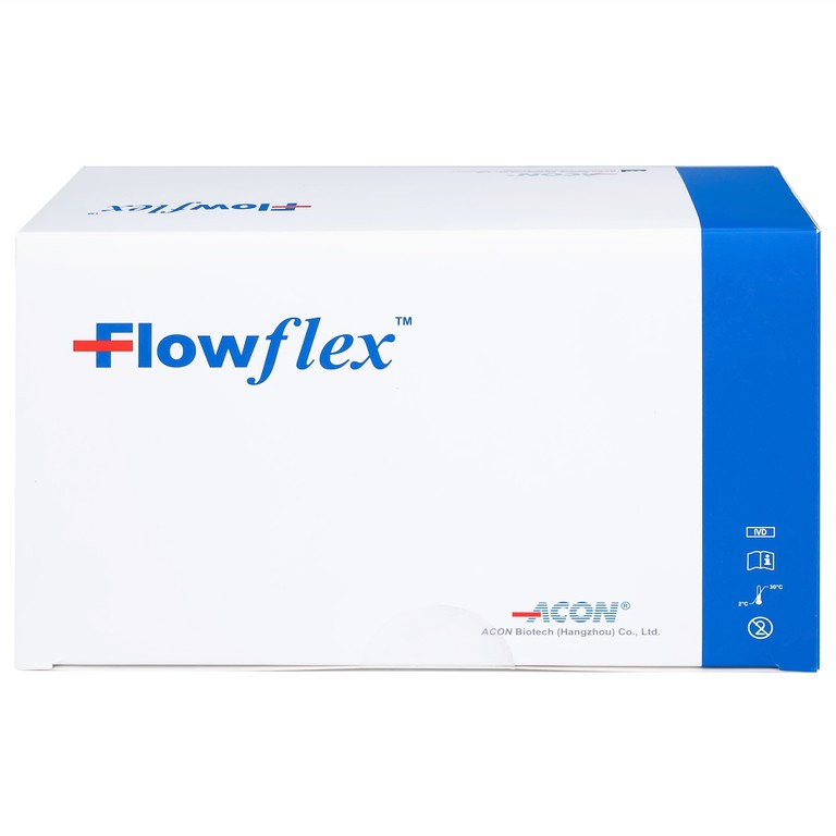 Kít test covid Flowflex khay thử xét nghiệm kháng nguyên SAR CoV-2 (25 kít)
