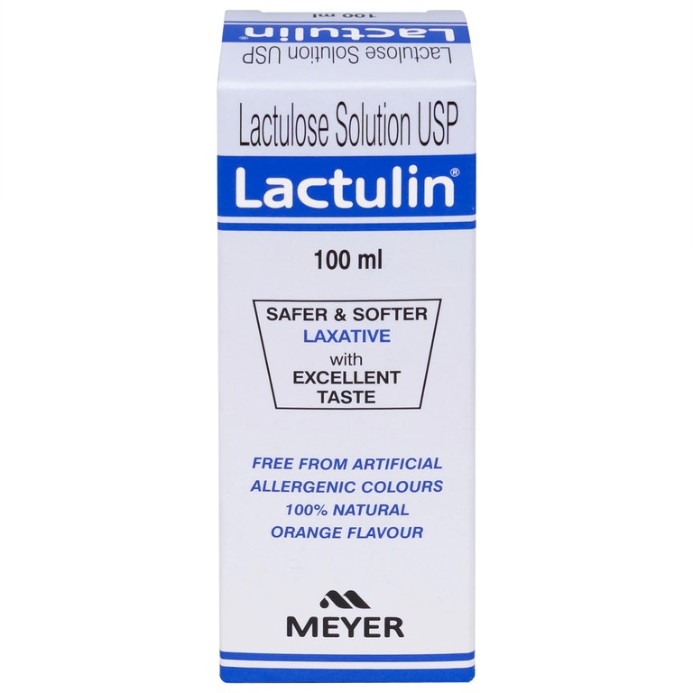 Thuốc Lactulin 10g Meyer giúp dự phòng và điều trị bệnh não do gan, táo bón mạn tính (100ml)