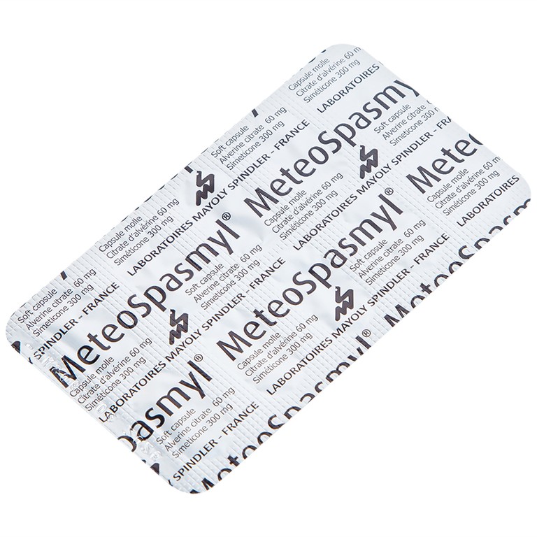 Thuốc Meteospasmyl Mayoly Spindler điều trị các rối loạn đường ruột (2 vỉ x 10 viên)