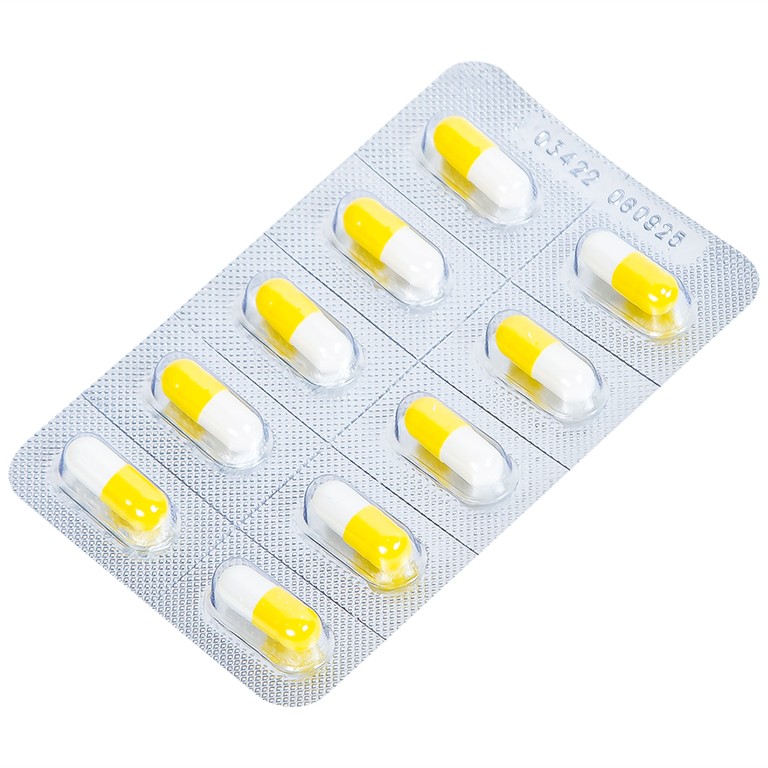 Thuốc Amlodipin 5mg Domesco điều trị tăng huyết áp, đau thắt ngực (3 vỉ x 10 viên)