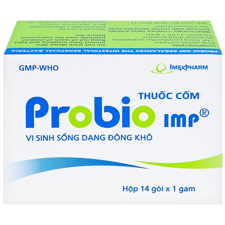 Thuốc cốm Probio IMP bổ sung vi khuẩn có ích ở ruột (14 gói x 1g)