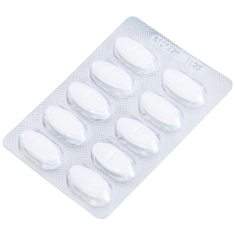 Viên nén Kacetam 800mg Khapharco điều trị rung giật cơ có nguồn gốc vỏ não, thiếu máu não (10 vỉ x 10 viên)